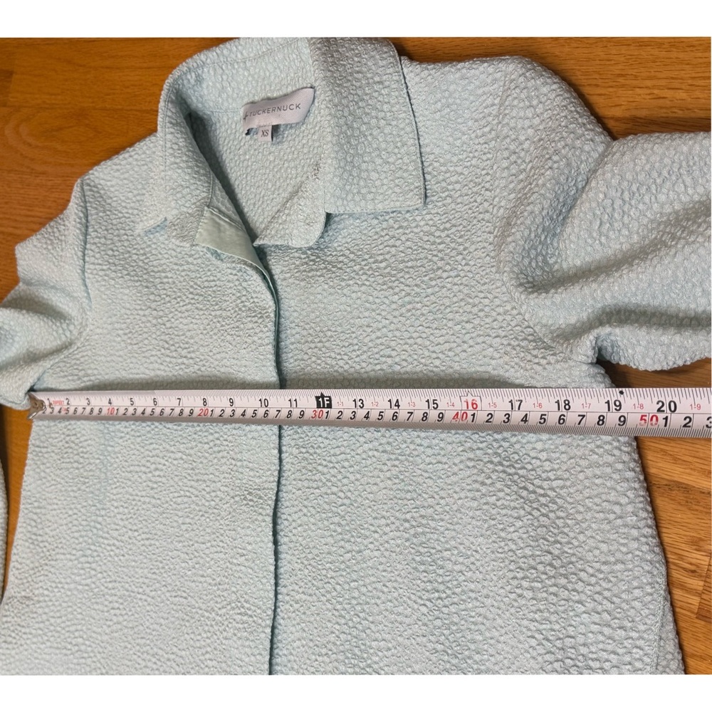 Tuckernuck Pleated Back Button-down Blouse - image 5